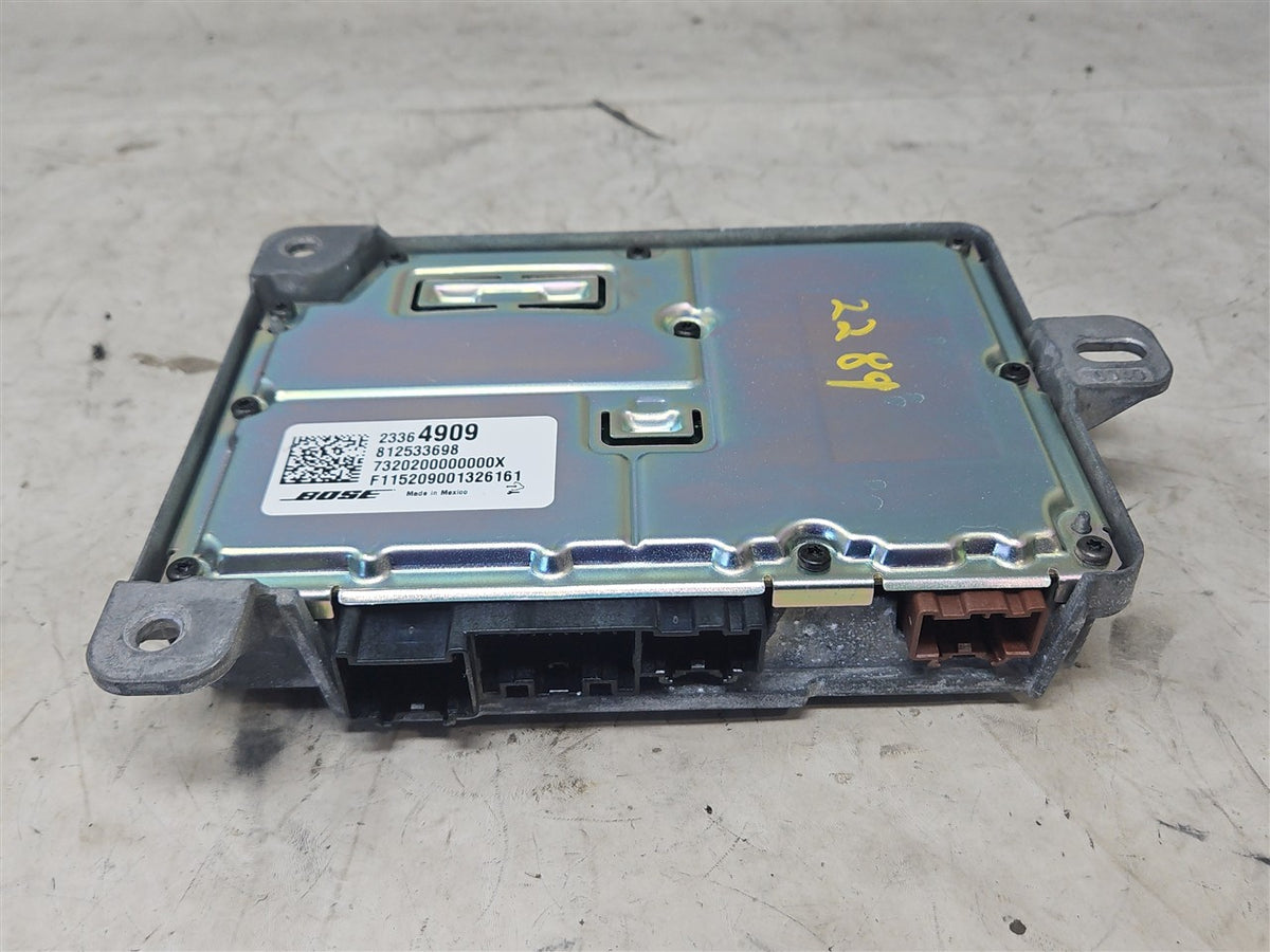 Used OEM 2015-2019 SIERRA SILVERADO RADIO AUDIO AMPLIFIER BOSE, actual item photo 6