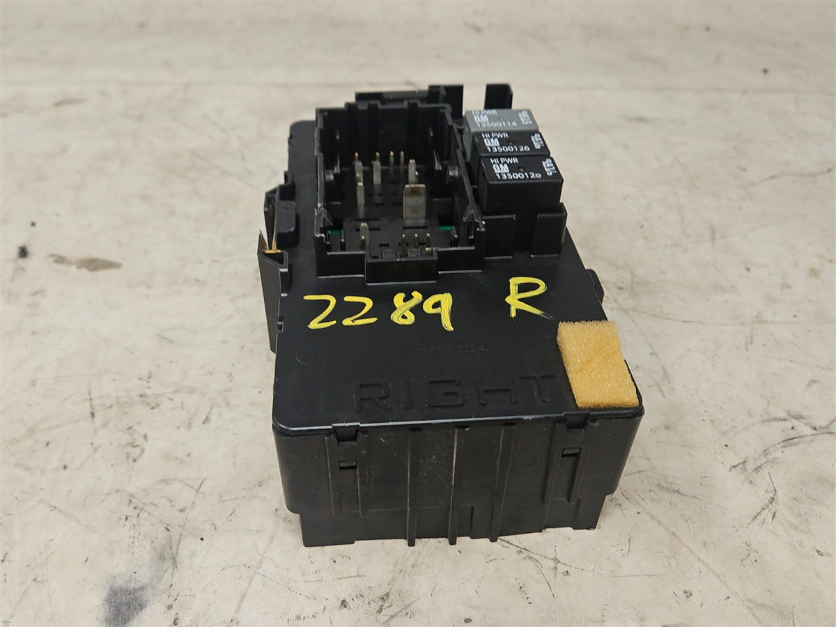 Used OEM 2014-2019 SIERRA SILVERADO CABIN FUSE BOX RH PASSENGER DASH, actual item photo 7
