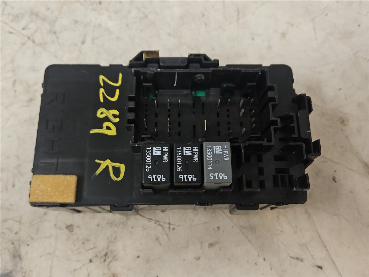 Used OEM 2014-2019 SIERRA SILVERADO CABIN FUSE BOX RH PASSENGER DASH, actual item photo 10