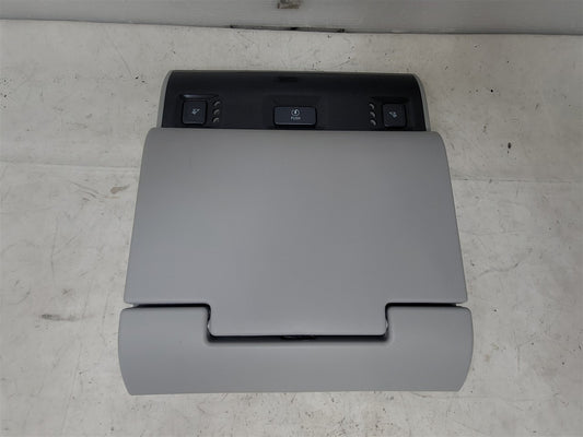Used OEM 2015 SIERRA SILVERADO OVERHEAD VIDEO PLAYER SCREEN ASH GREY, actual item photo 1