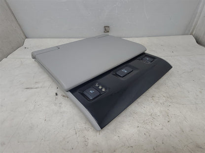 Used OEM 2015 SIERRA SILVERADO OVERHEAD VIDEO PLAYER SCREEN ASH GREY, actual item photo 5