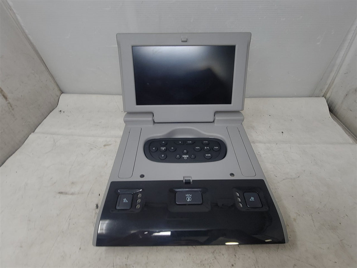 Used OEM 2015 SIERRA SILVERADO OVERHEAD VIDEO PLAYER SCREEN ASH GREY, actual item photo 10