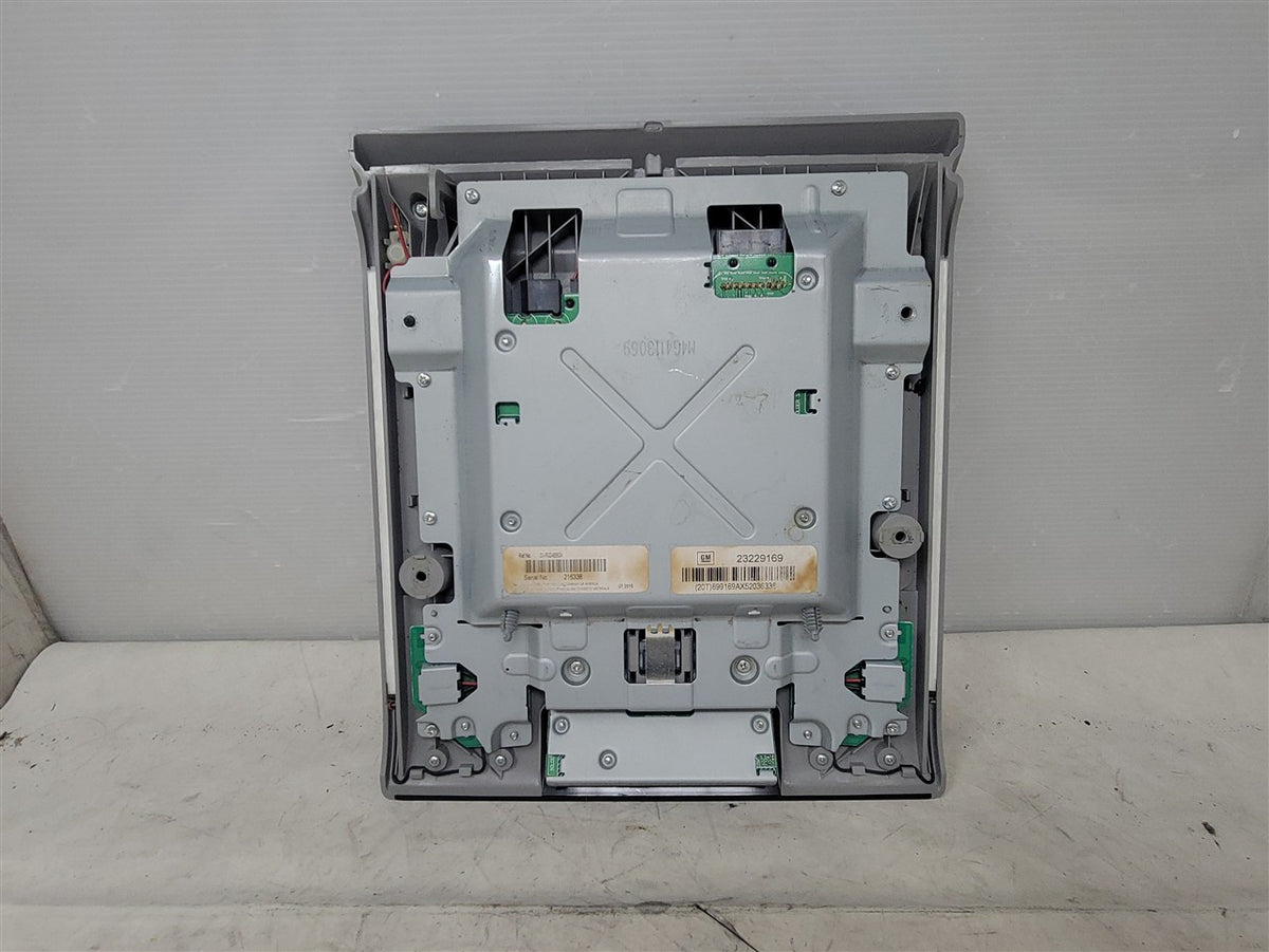 Used OEM 2015 SIERRA SILVERADO OVERHEAD VIDEO PLAYER SCREEN ASH GREY, actual item photo 17