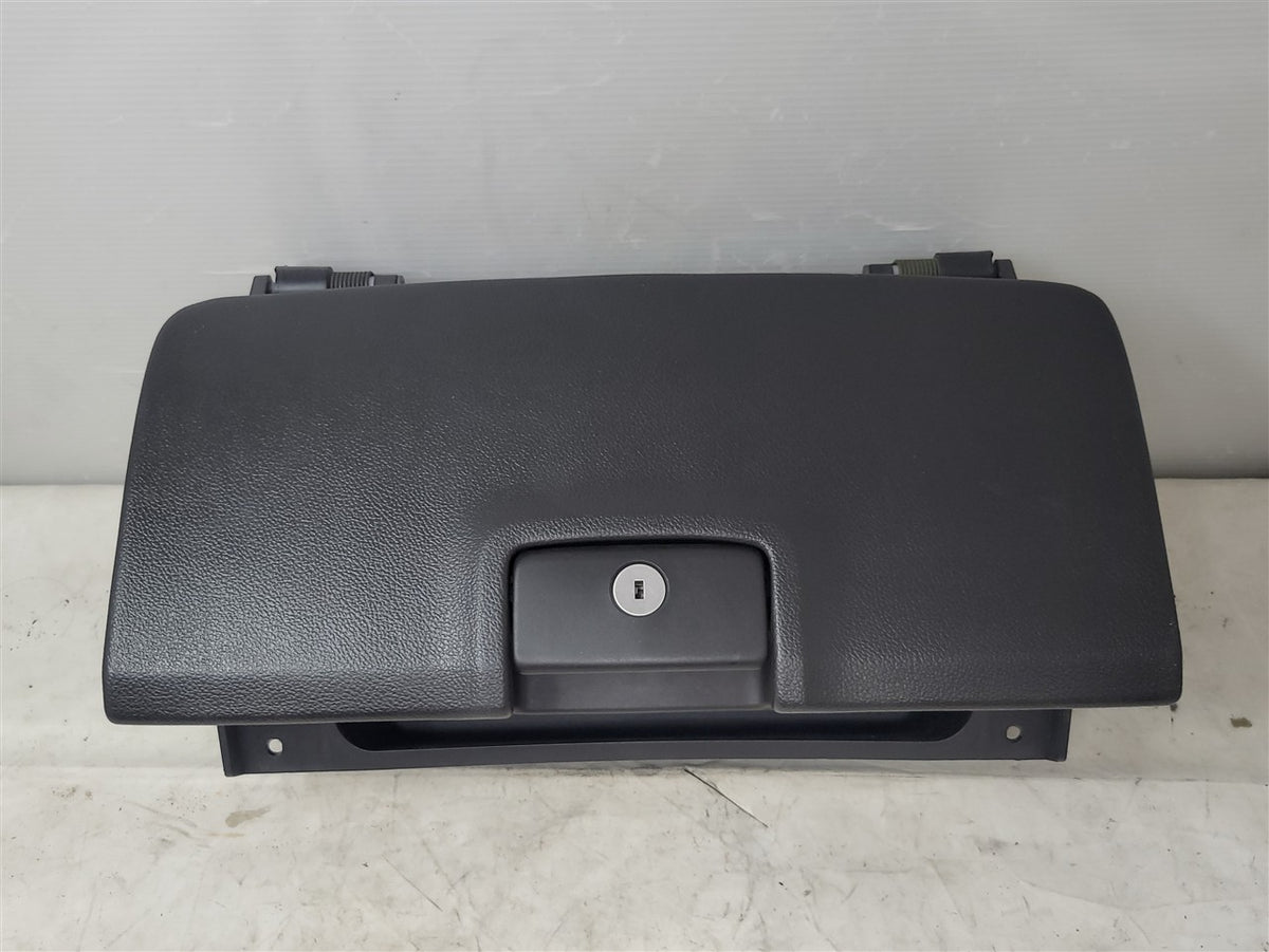 Used OEM 2014-2019 SIERRA SILVERADO UPPER GLOVE BOX BLACK 23115091, actual item photo 1