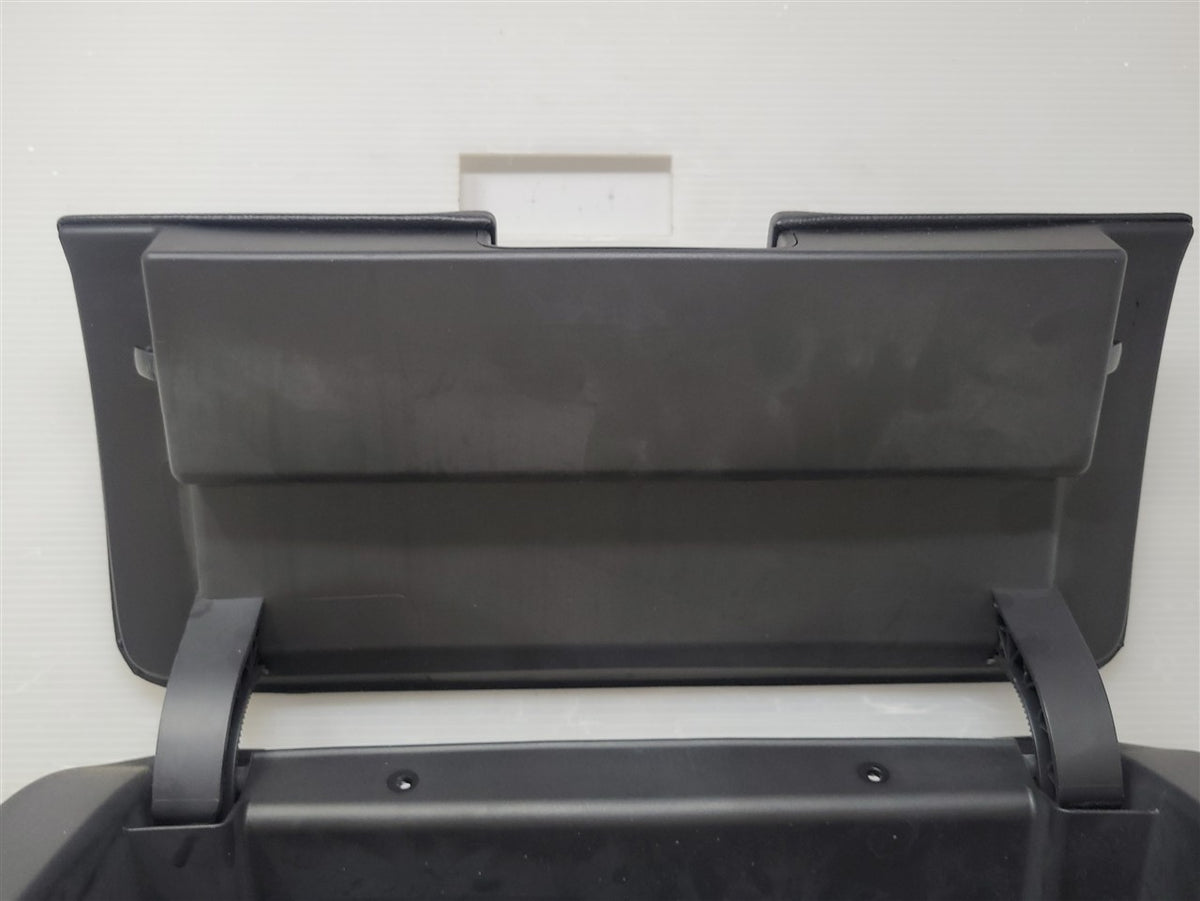 Used OEM 2014-2019 SIERRA SILVERADO UPPER GLOVE BOX BLACK 23115091, actual item photo 6