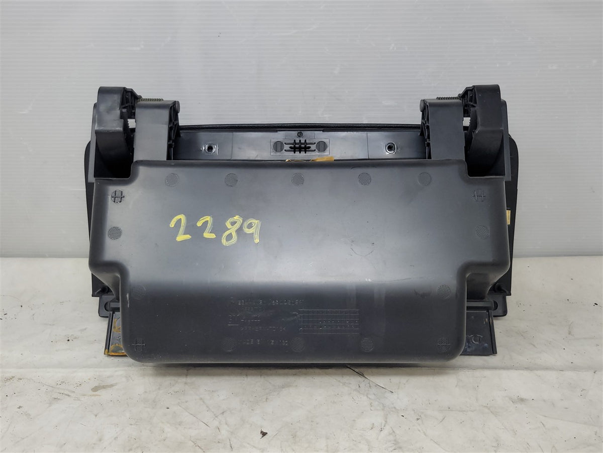 Used OEM 2014-2019 SIERRA SILVERADO UPPER GLOVE BOX BLACK 23115091, actual item photo 9
