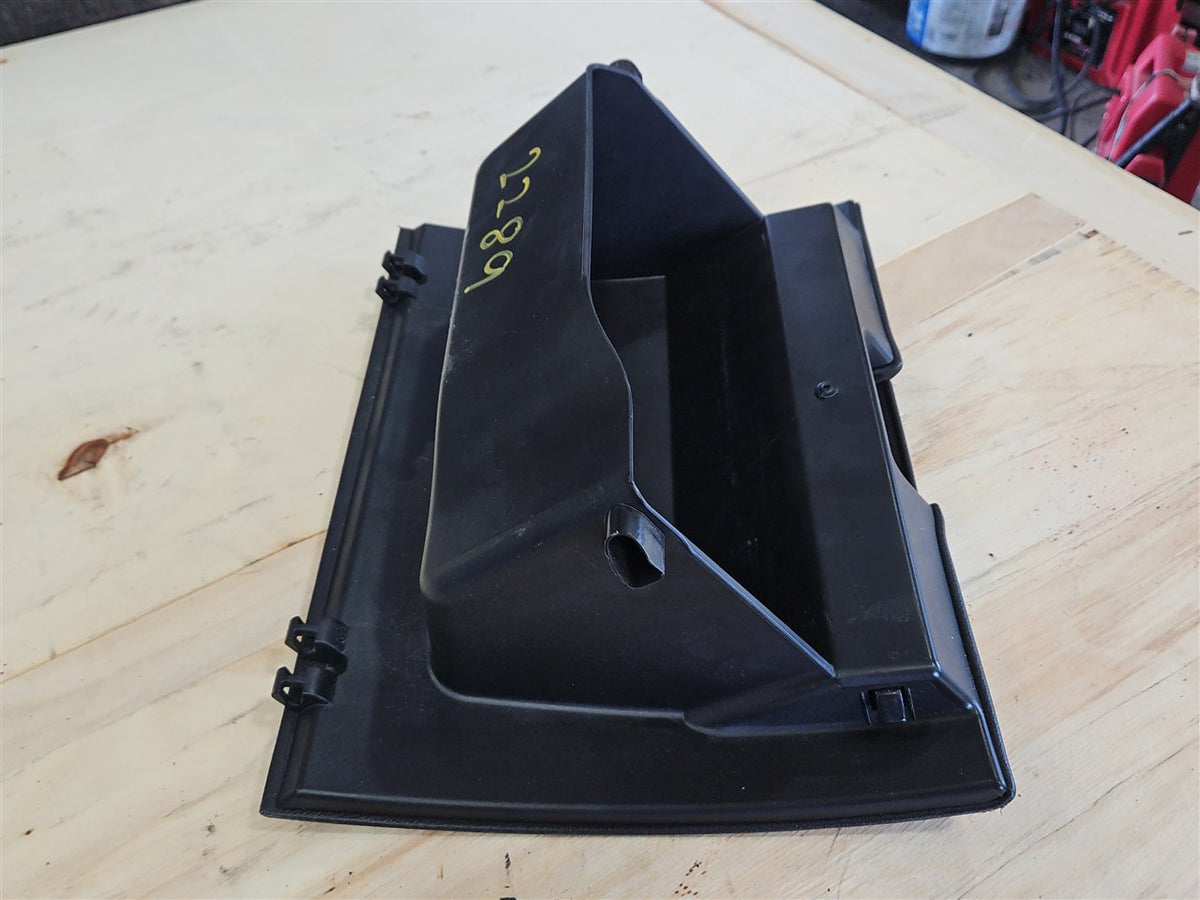 Used OEM 2014-2019 SIERRA SILVERADO LOWER GLOVE BOX BLACK 22972489, actual item photo 7