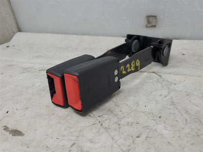 Used OEM 2014-2019 SIERRA SILVERADO REAR SEAT BELT DOUBLE BUCKLE, actual item photo 1