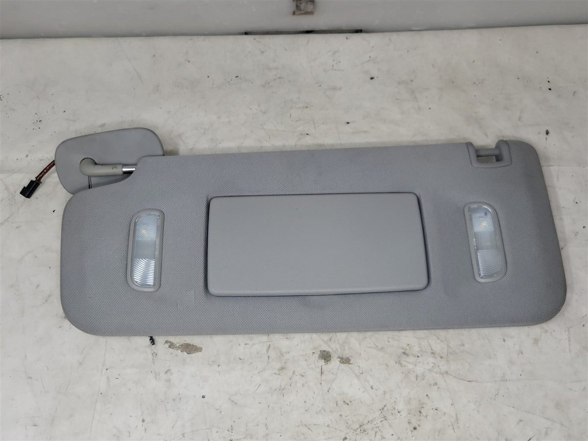 Used OEM 2014-2019 SIERRA SILVERADO SUN VISOR DRIVER LH LIGHTED ASH, actual item photo 6