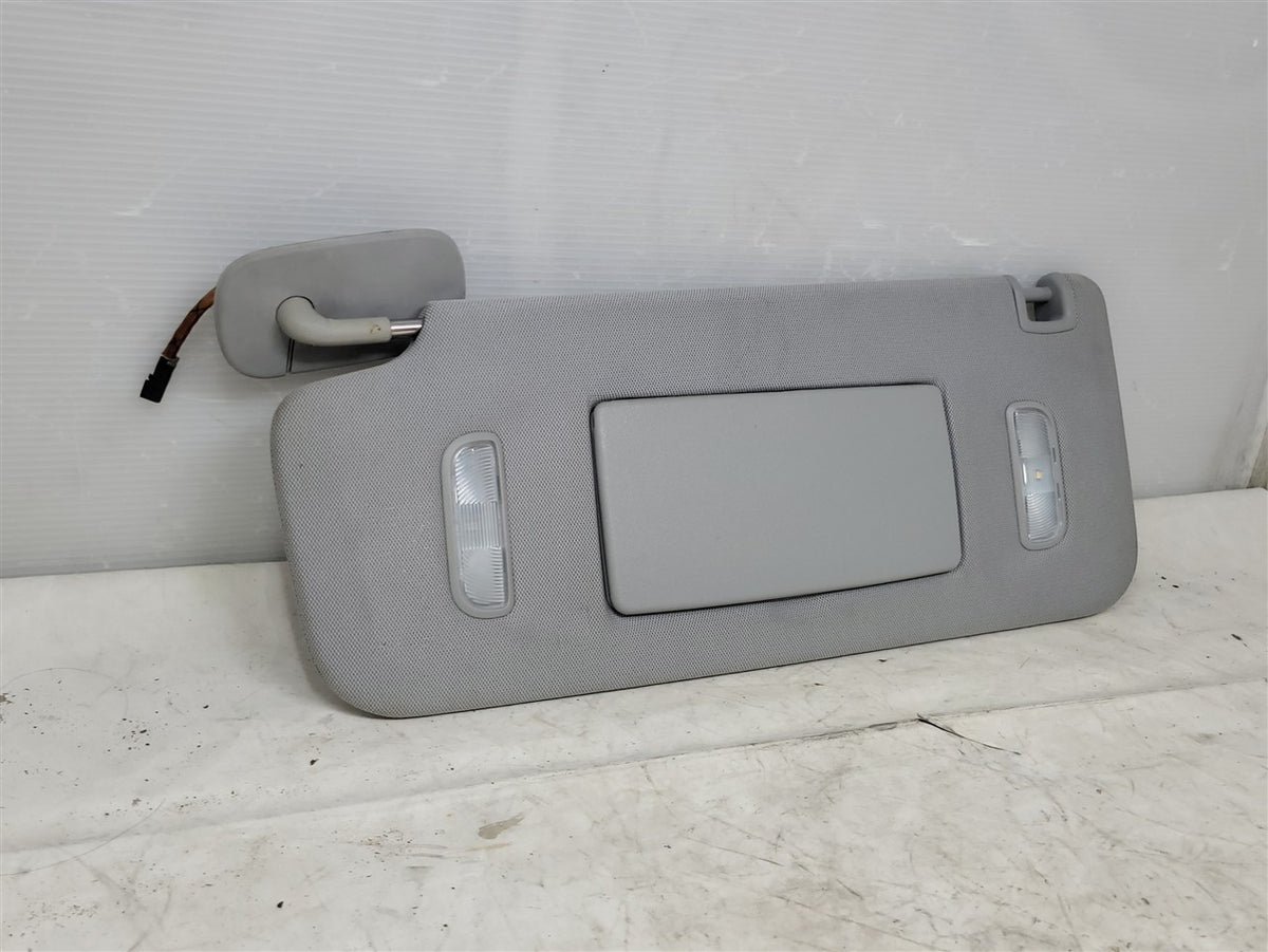 Used OEM 2014-2019 SIERRA SILVERADO SUN VISOR DRIVER LH LIGHTED ASH, actual item photo 7