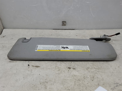 Used OEM 2014-2019 SIERRA SILVERADO SUN VISOR DRIVER LH LIGHTED ASH, actual item photo 10
