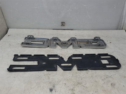 Used OEM 2014-2019 SIERRA FRONT GRILLE GMC LOGO EMBLEM RED WITH, actual item photo 8