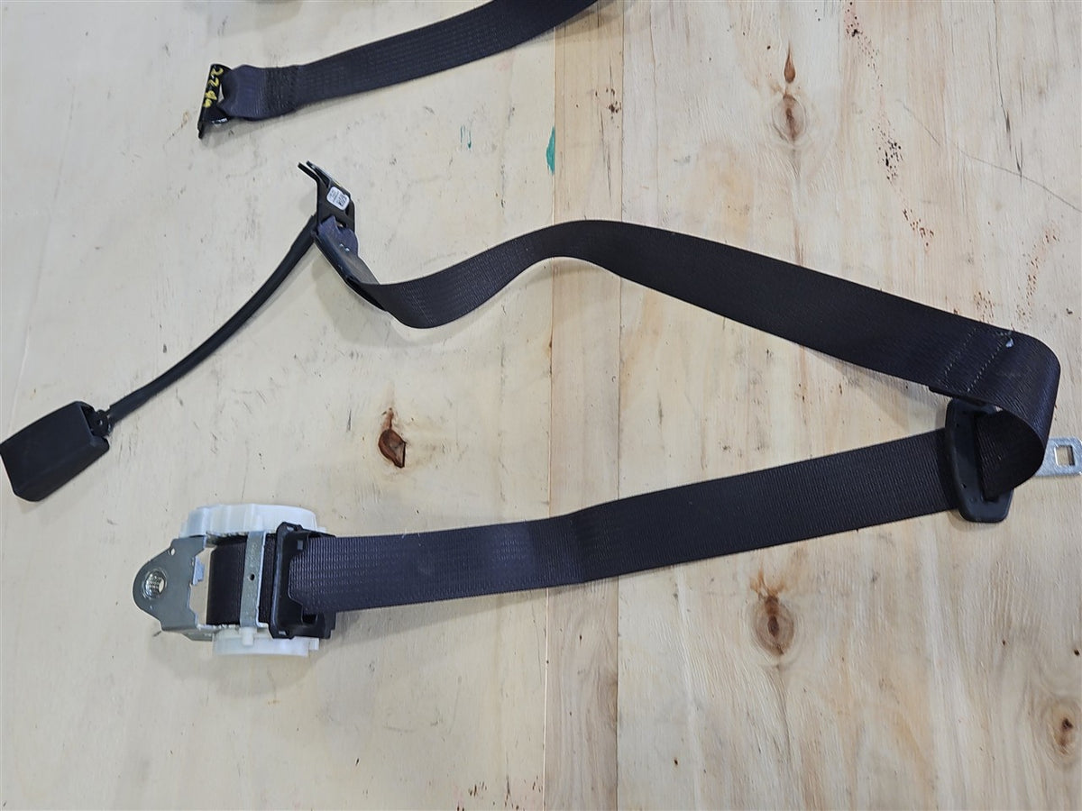 Used OEM 2014-2019 SIERRA SILVERADO SET OF 3 REAR SEAT BELT, actual item photo 11