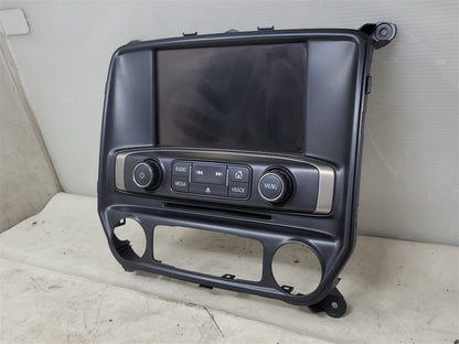 Used OEM 2015 SIERRA 1500 OEM 8 IN RADIO SCREEN & CONTROLS 84084747, actual item photo 2