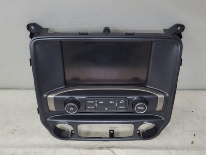Used OEM 2015 SIERRA 1500 OEM 8 IN RADIO SCREEN & CONTROLS 84084747, actual item photo 4