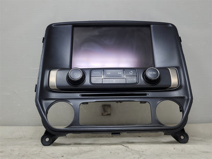Used OEM 2015 SIERRA 1500 OEM 8 IN RADIO SCREEN & CONTROLS 84084747, actual item photo 5