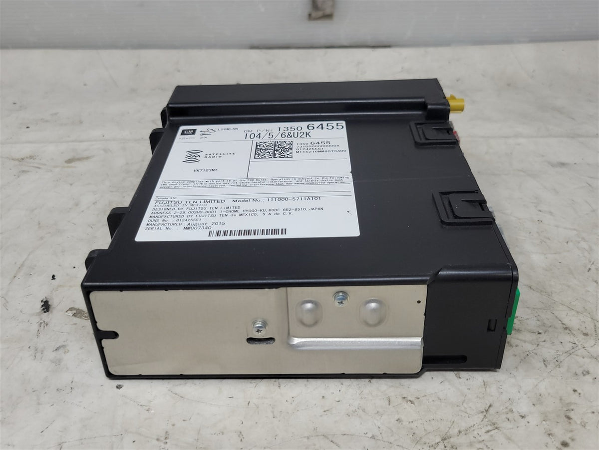 Used OEM 2015-2016 SIERRA RADIO RECEIVER MODULE 13506455, actual item photo 2