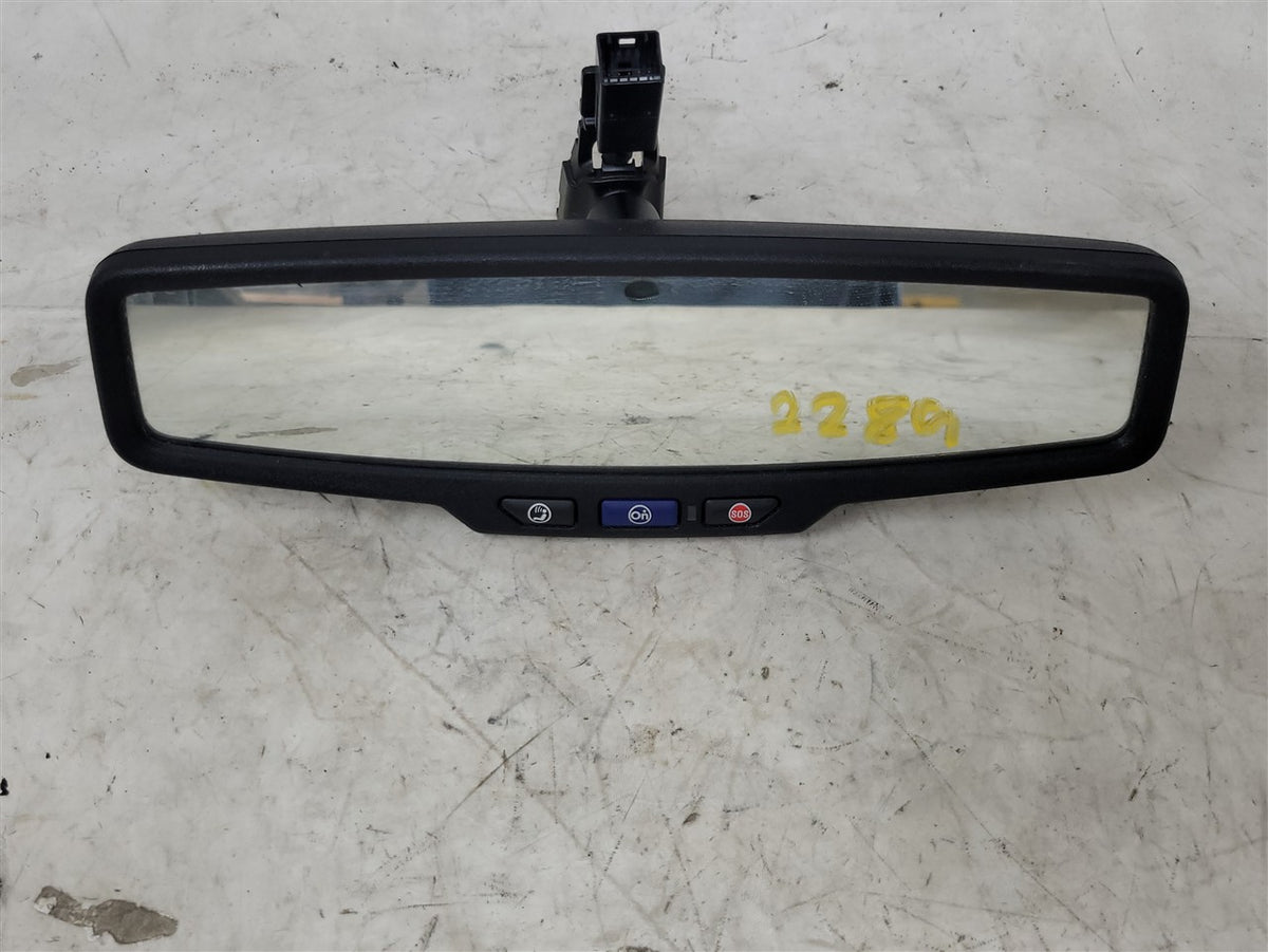 Used OEM 2010-2022 SIERRA REAR VIEW MIRROR UE1 DD8 13584893, actual item photo 1