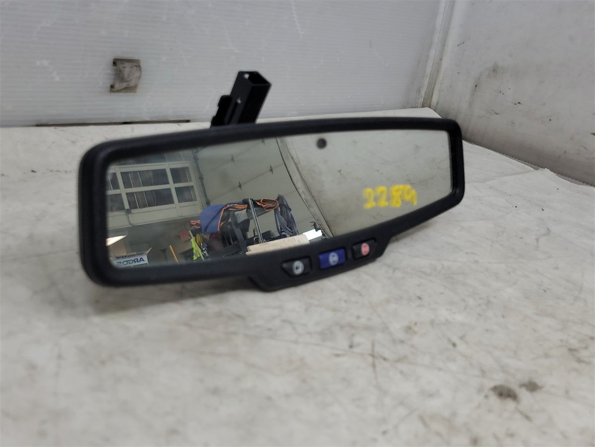 Used OEM 2010-2022 SIERRA REAR VIEW MIRROR UE1 DD8 13584893, actual item photo 2