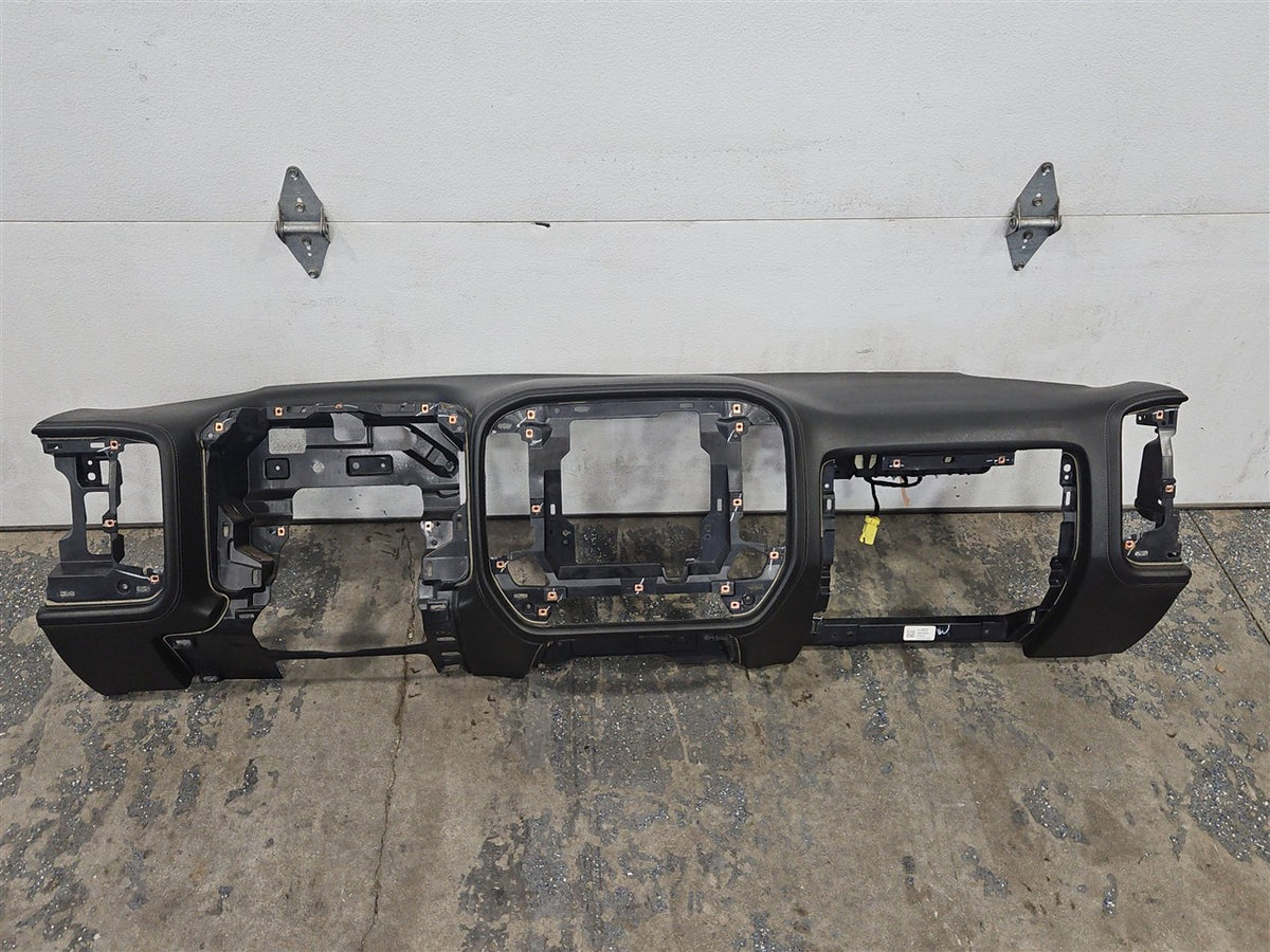 Used OEM 2014-2019 SIERRA SILVERADO DASH PANEL JET BLACK, actual item photo 1