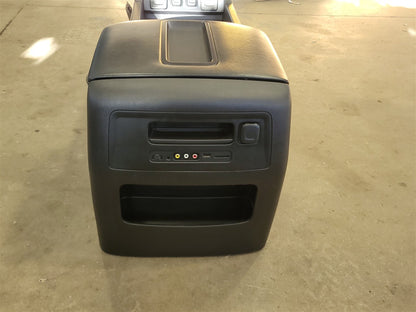 Used OEM 2014-2015 SIERRA SILVERADO FRONT CENTER CONSOLE DENALI BLACK, actual item photo 6