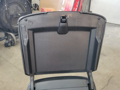 Used OEM 2014-2015 SIERRA SILVERADO FRONT CENTER CONSOLE DENALI BLACK, actual item photo 9