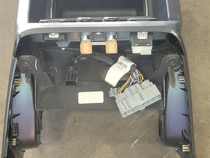 Used OEM 2014-2015 SIERRA SILVERADO FRONT CENTER CONSOLE DENALI BLACK, actual item photo 10