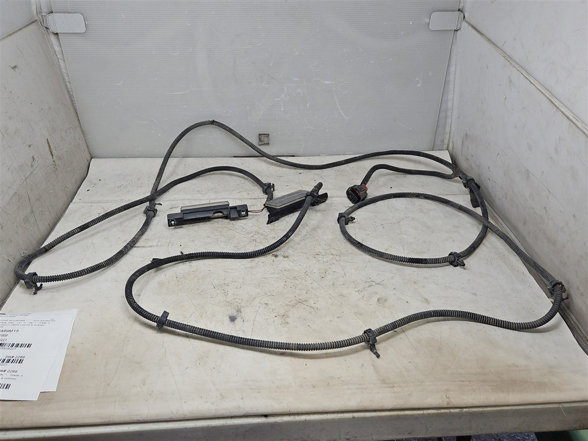 Used OEM 2014-2015 SIERRA SILVERADO BED CARGO LIGHTS LAMPS WIRING, actual item photo 4