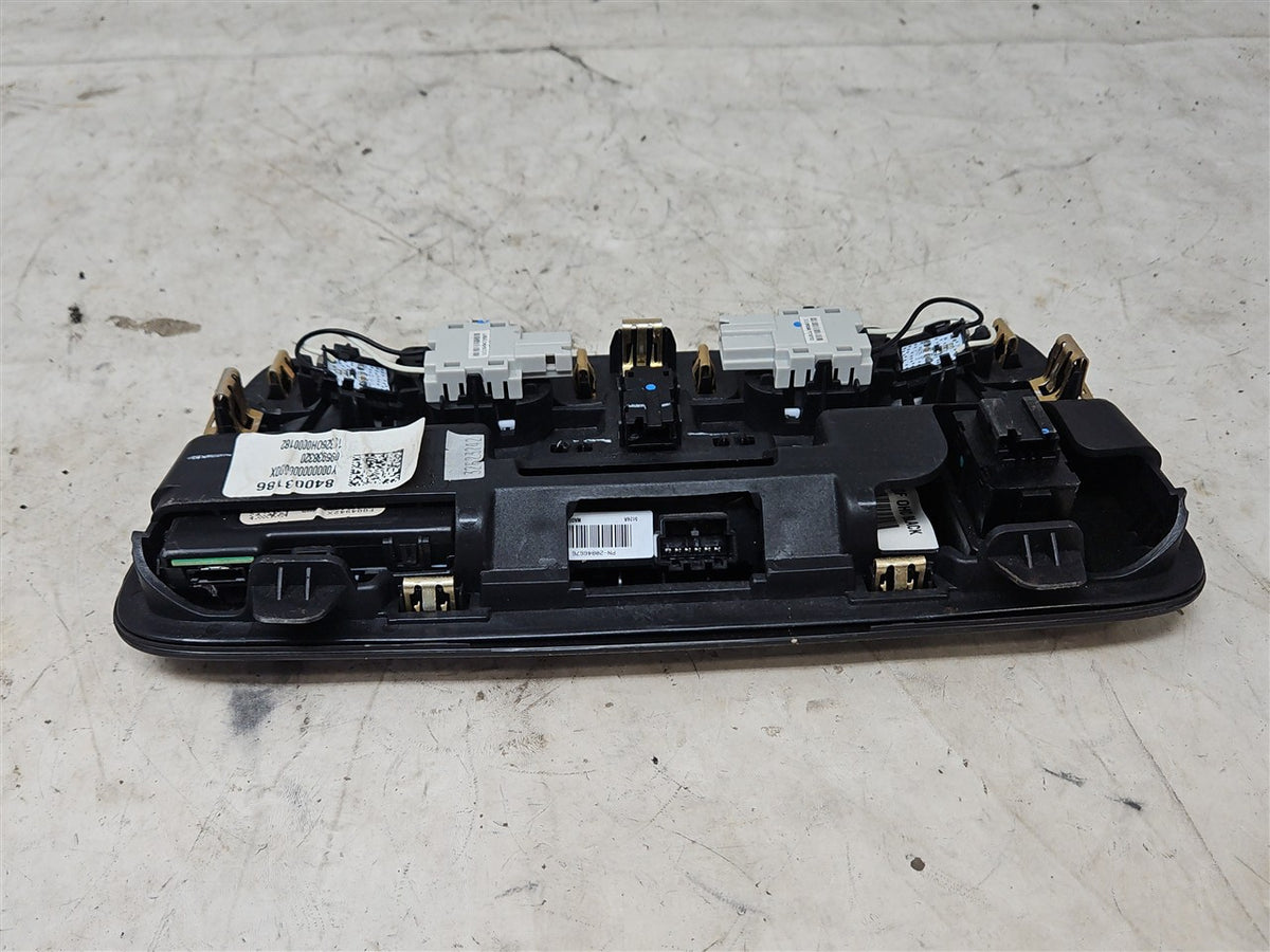 Used OEM 2016-2018 CAMARO OVERHEAD CONSOLE MAP LIGHTS SUNROOF SWITCH, actual item photo 7