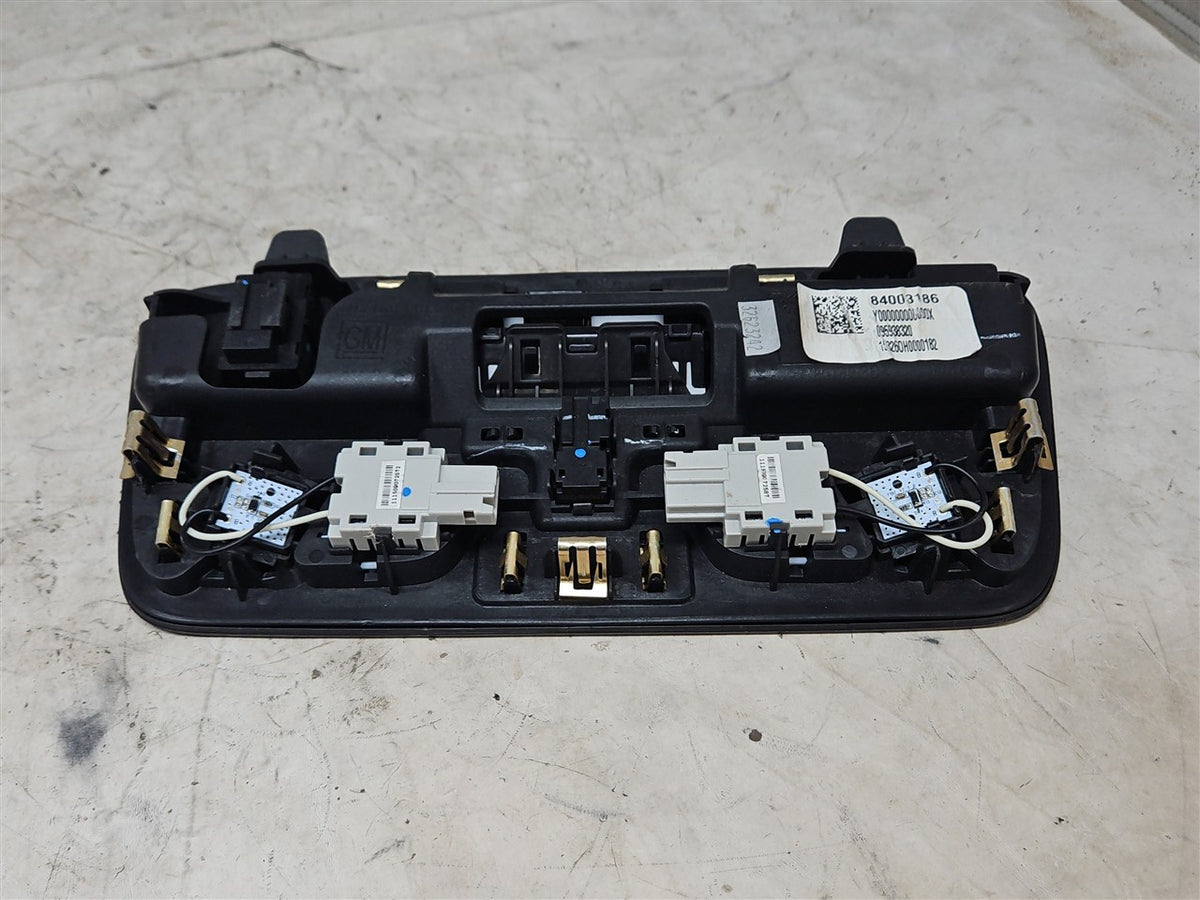 Used OEM 2016-2018 CAMARO OVERHEAD CONSOLE MAP LIGHTS SUNROOF SWITCH, actual item photo 9