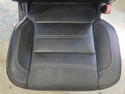 Used OEM 2015 SIERRA DENALI 1500 FRONT AND SECOND ROW BLACK LEATHER, actual item photo 13