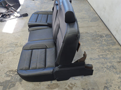 Used OEM 2015 SIERRA DENALI 1500 FRONT AND SECOND ROW BLACK LEATHER, actual item photo 25