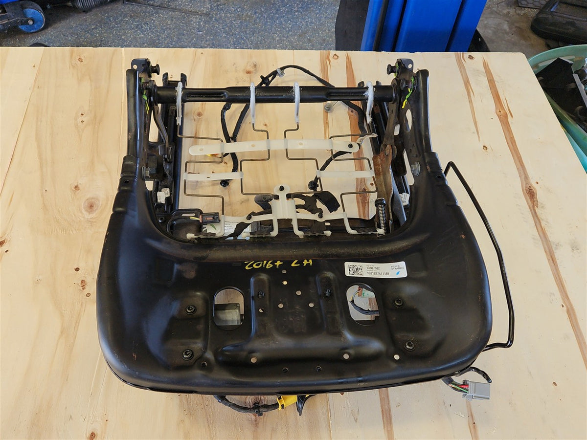 Used OEM 2016-2024 CAMARO FRONT SEAT TRACK WITH MOTORS 13529723, actual item photo 5