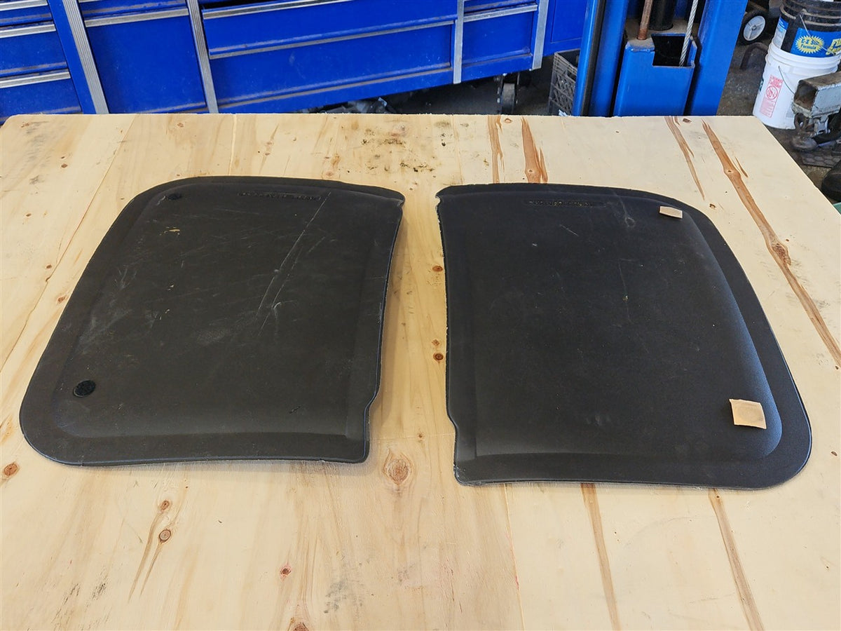 Used OEM 1993-2002 CAMARO FIREBIRD T TOP SHADES LH RH PAIR BLACK, actual item photo 7