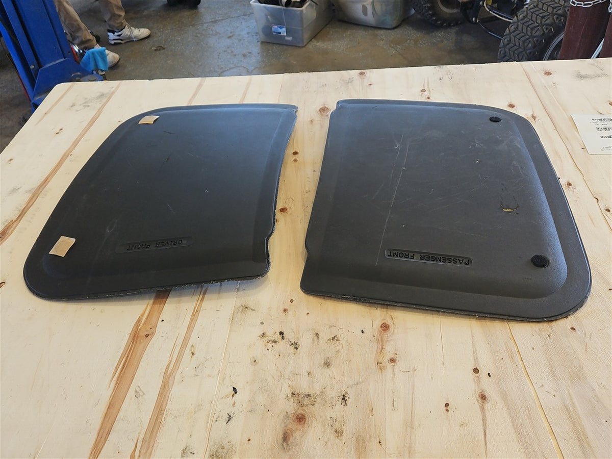 Used OEM 1993-2002 CAMARO FIREBIRD T TOP SHADES LH RH PAIR BLACK, actual item photo 9