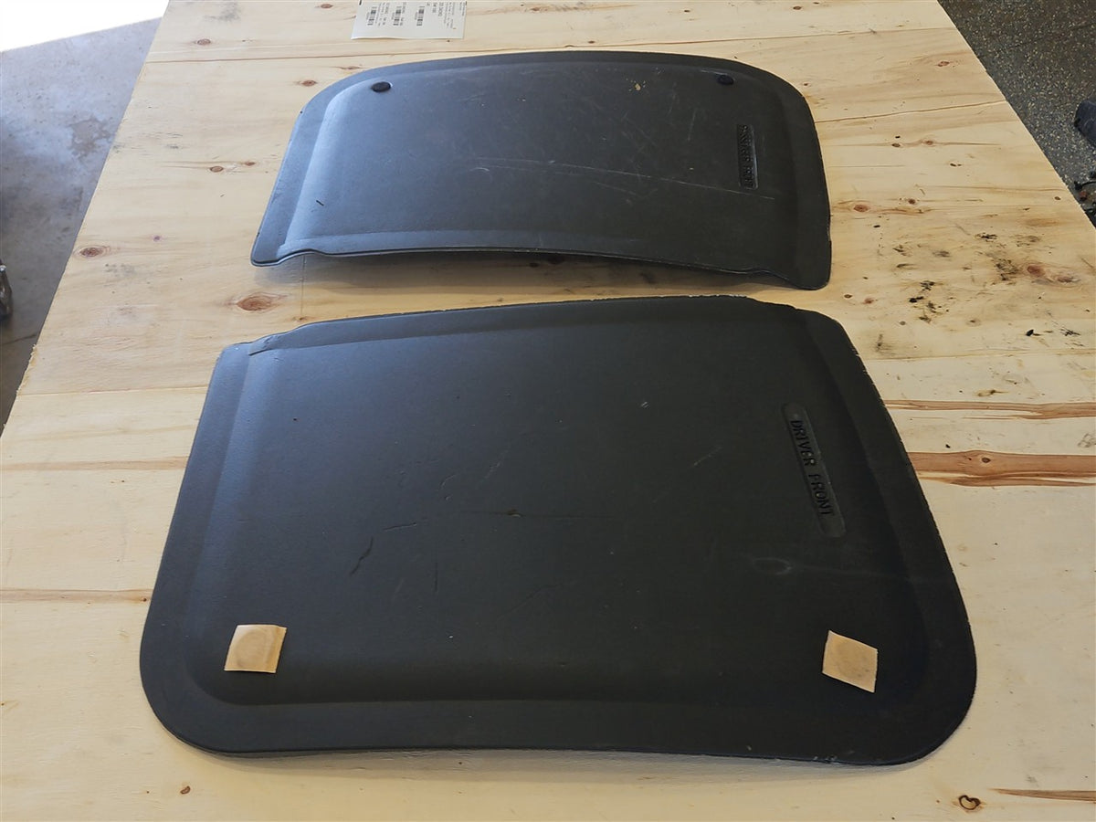 Used OEM 1993-2002 CAMARO FIREBIRD T TOP SHADES LH RH PAIR BLACK, actual item photo 10