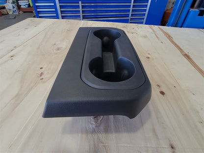 Used OEM 2019-2023 SIERRA SILVERADO CENTER CONSOLE REAR UPPER CUP HOLDERS BLACK 84505592, actual item photo 6