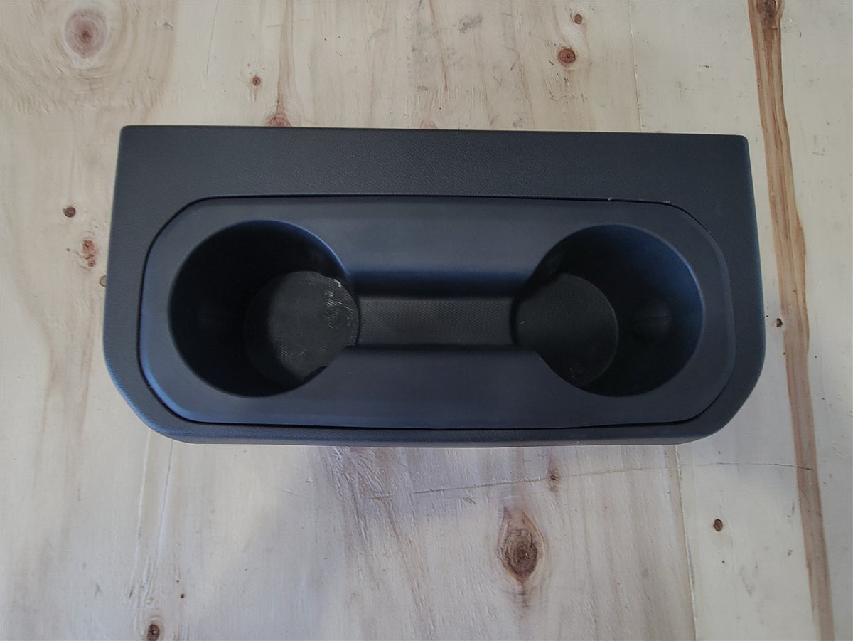 Used OEM 2019-2023 SIERRA SILVERADO CENTER CONSOLE REAR UPPER CUP HOLDERS BLACK 84505592, actual item photo 9