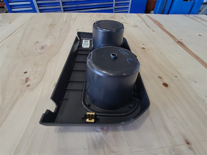 Used OEM 2019-2023 SIERRA SILVERADO CENTER CONSOLE REAR UPPER CUP HOLDERS BLACK 84505592, actual item photo 12