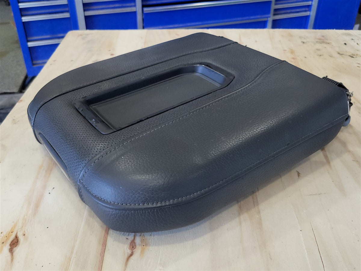 Used OEM 2019-2023 SIERRA SILVERADO CENTER CONSOLE LID ARMREST BLACK, actual item photo 4