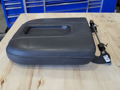 Used OEM 2019-2023 SIERRA SILVERADO CENTER CONSOLE LID ARMREST BLACK, actual item photo 5