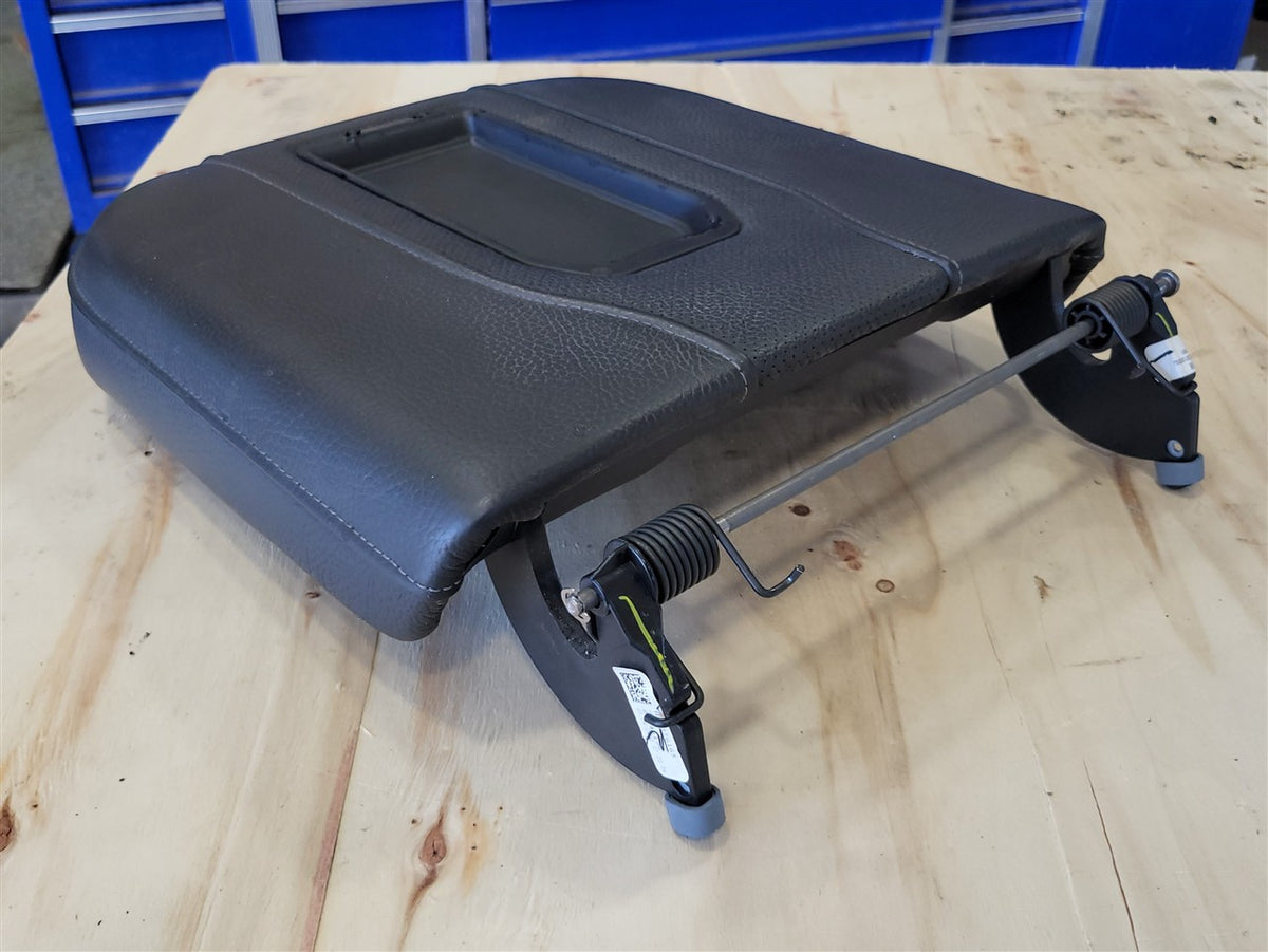 Used OEM 2019-2023 SIERRA SILVERADO CENTER CONSOLE LID ARMREST BLACK, actual item photo 6