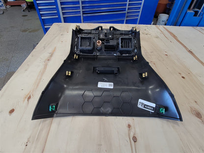 Used OEM 2019-2023 SIERRA SILVERADO CENTER CONSOLE REAR TRIM AND, actual item photo 2