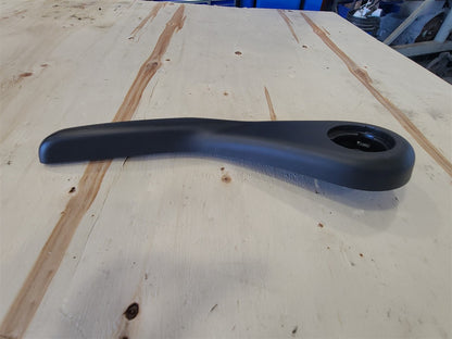 Used OEM 2020 SIERRA DENALI 1500 FRONT SEAT RECLINE HANDLE RH BLACK, actual item photo 4