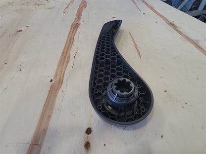Used OEM 2020 SIERRA DENALI 1500 FRONT SEAT RECLINE HANDLE RH BLACK, actual item photo 8