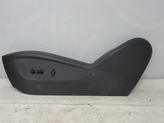 Used OEM 2010-2015 CAMARO FRONT LH SEAT SWITCH TRIM COVER BLACK, actual item photo 1
