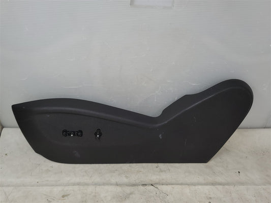 Used OEM 2010-2015 CAMARO FRONT LH SEAT SWITCH TRIM COVER BLACK, actual item photo 2