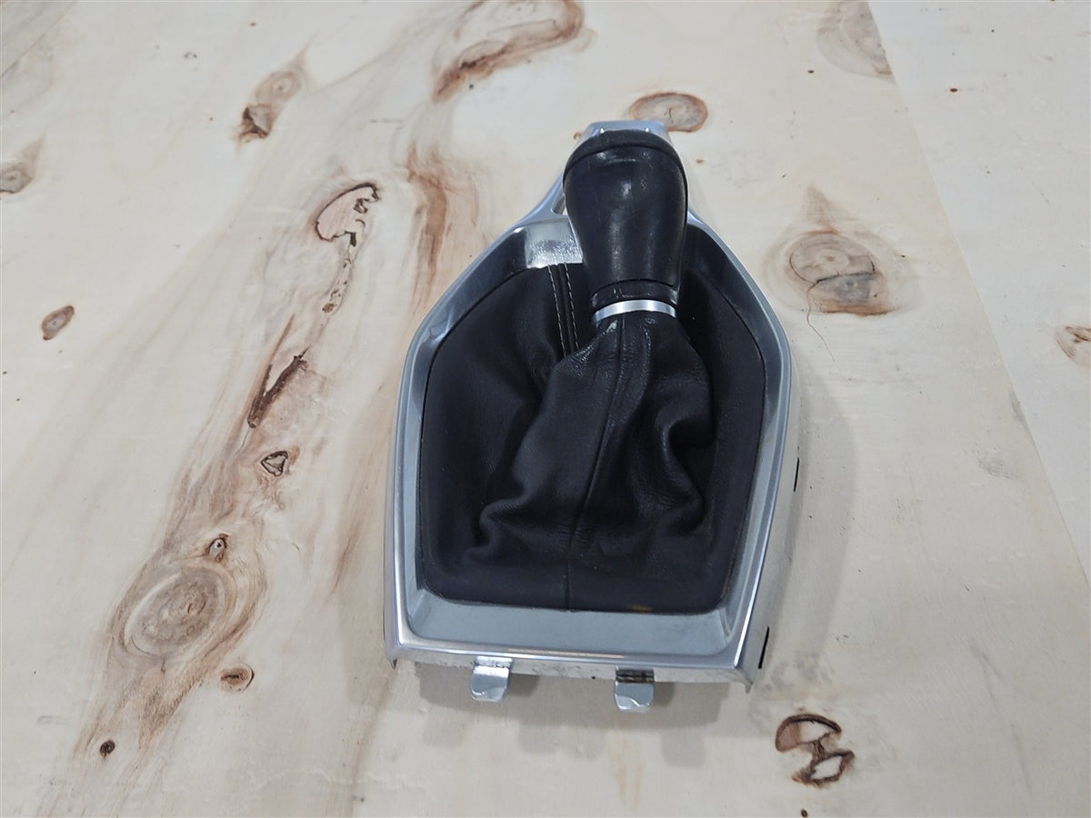 Used OEM 2016-2024 CAMARO SS MANUAL SHIFTER KNOB BOOT AND TRIM CENTER, actual item photo 2