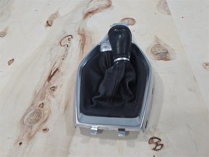 Used OEM 2016-2024 CAMARO SS MANUAL SHIFTER KNOB BOOT AND TRIM CENTER, actual item photo 2
