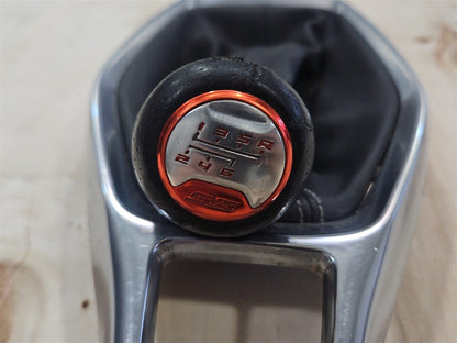 Used OEM 2016-2024 CAMARO SS MANUAL SHIFTER KNOB BOOT AND TRIM CENTER, actual item photo 5